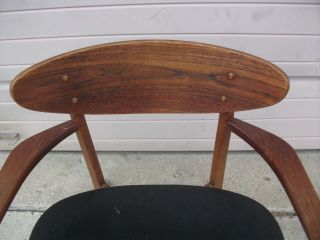 Vintage MOGENS KOLD Lounge Arm Chair Danish Mid - Century Modern Teak Wood Denmark 5