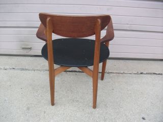 Vintage MOGENS KOLD Lounge Arm Chair Danish Mid - Century Modern Teak Wood Denmark 6