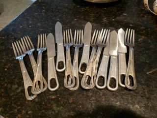 Nos Us Military Mess Kit Forks Knives