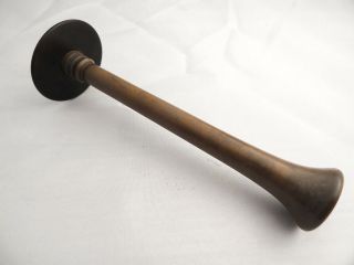 Medical - Antique Rare France Wood Ear Hearing Aid Device,  Stethoscope Circa 1900