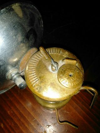 Mining antique - AUTO - LITE CARBIDE LAMP - Miners Headlamp - Carbide Lamp - 2