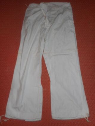 U.  S.  Army :1944 Wwii 10th Mountain Trousers,  Field,  Over White 1944 Wwii
