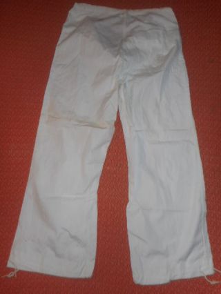 U.  S.  ARMY :1944 WWII 10TH MOUNTAIN TROUSERS,  FIELD,  OVER WHITE 1944 WWII 7