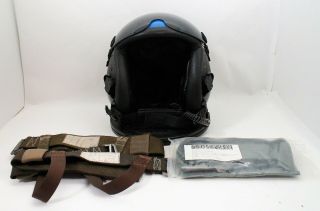 US VX - 4 VX - 9 Tomcat Black Bunny HGU Test Pilot Flight Helmet 007 - 3747 2