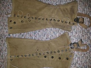 WWI WW1 U.  S.  Doughboy Military Uniform w/extras WWII.  No gasmask bag 10