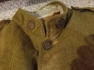 WWI WW1 U.  S.  Doughboy Military Uniform w/extras WWII.  No gasmask bag 2
