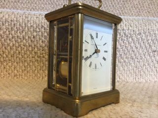 “REDUCED” PRICE,  £100 Off MATTHEW NORMAN SWISS QUALITY CHIMING CARRIAGE CLOCK. 7