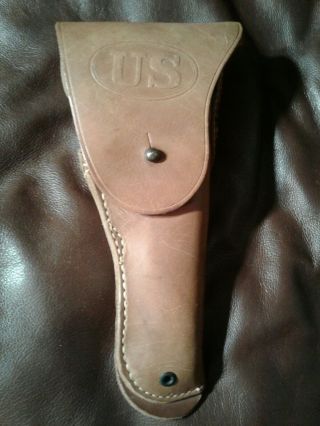 Joseph H.  Mosser Ww Ii Us Flap Holster For 1911 Auto,  Dated 1942