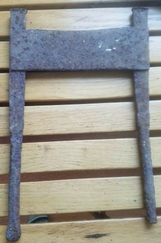 Antique Boot Scraper Hand Forge Iron Possible 19th Century Iron