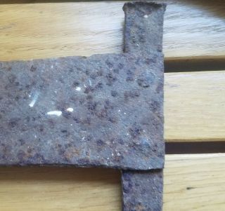 antique boot scraper hand forge iron possible 19th century iron 2