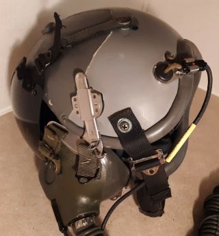 Jet Pilots Flight Helmet with O2 mask 12