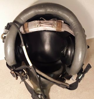 Jet Pilots Flight Helmet with O2 mask 9