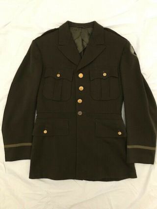 Ww2 Us Army Officers Jacket / Tunic,  94th Infantry Division,  Ex.  Cond.