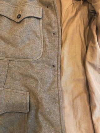 WW1 WWI US Army Medical Corps Winter Wool Tunic Jacket Vintage Military 9