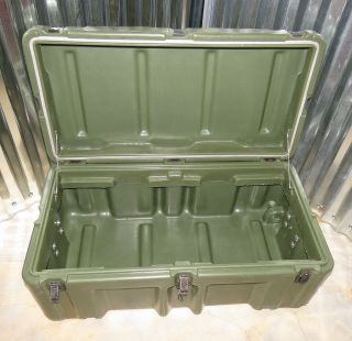 Hardigg Case Footlocker 472 - Ftlk - 1 - 137 Olive Green 33 X 17 X 13 Wheeled Military
