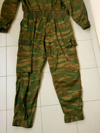 Bosnian serb army green tigerstripe camouflage coverall jumpsuit Serbia Serbian 10