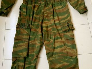 Bosnian serb army green tigerstripe camouflage coverall jumpsuit Serbia Serbian 12