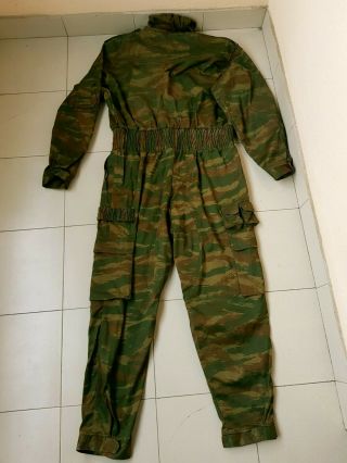 Bosnian serb army green tigerstripe camouflage coverall jumpsuit Serbia Serbian 9