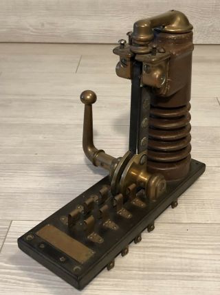 Antique 1800’s - 1900’s Electrical Circuit Breaker Switch Apparatus 2