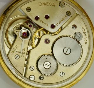 WOW Rare Omega 18k solid gold&enamel award watch for Saudi Arabia King IbnSaud 9