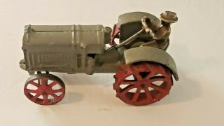 Rare C.  1925 Arcade Cast Iron Mccormick Deering 10 - 20 Tractor,  Farm Toy
