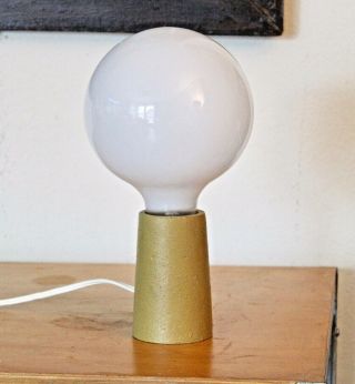 Bill Curry Design Line Lolite Vtg Mid Century Modern Pick Up Table Lamp Light