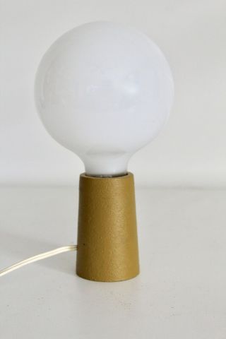 Bill Curry Design Line Lolite Vtg Mid Century Modern Pick Up Table Lamp Light 8