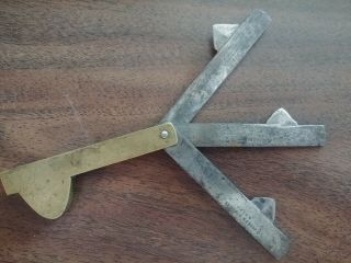 Antique Joseph Rogers And Sons Metal Fleam Bloodletting Tool 3 Spikes