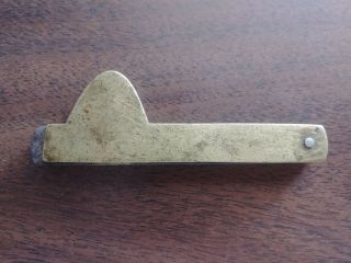Antique Joseph Rogers and Sons metal fleam bloodletting tool 3 spikes 5