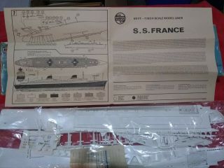 S.  S.  France plastic model 2