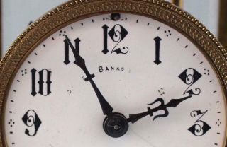 Antique Victorian Period French Crystal Regulator Clock,  Bailey Banks and Biddle 5