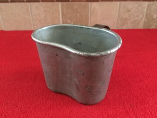 Ww2 Us Army Usmc M1910 Steel Canteen Cup Dated 1941 L.  F.  &c.