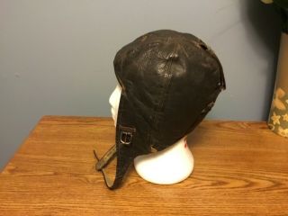 WW2 German Leather flight helmet 1939 2