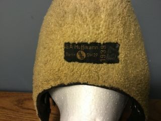 WW2 German Leather flight helmet 1939 5