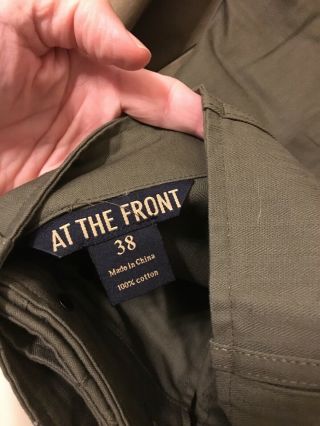 Ww2 Us Hbt Trousers 38 Made By At The Front