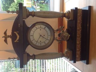 Antique Austrian Pillar Clock