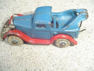 Cast Iron Toy Tow Truck Vintage