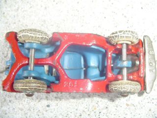 Cast Iron toy tow truck Vintage 5