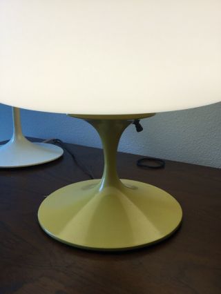 Vintage Mushroom Laurel Lamp by Bill Curry Mid Century Modern MCM 4