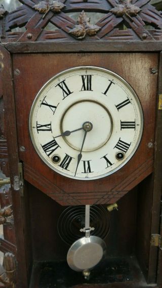 Seth Thomas santa fe city series parlor clock restoration/project 8