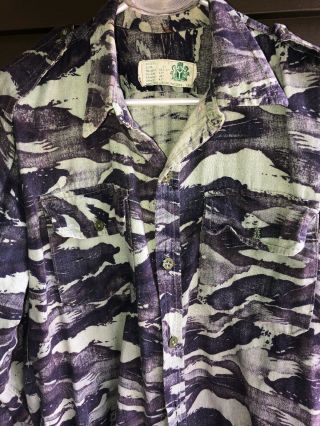 Unique Tiger Stripe Camo Shirt Nigeria Military? Naoc Yaba Camouflage Vietnam 4