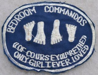 Nam Vietnam War Vintage Embroidered Uniform Patch Bedroom Commandos