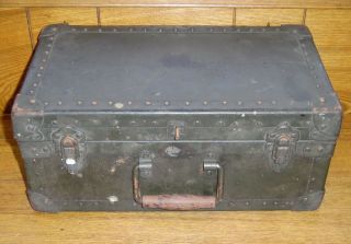 Small Suitcase Or Military Chest Of Some Sort - 15 " X 8.  5 " X 6.  5 "