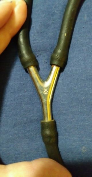 Antique Stethoscope Bowles ' Pilling & Son S45382 Philadelphia USA Wood Box 4