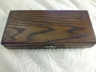Antique Stethoscope Bowles ' Pilling & Son S45382 Philadelphia USA Wood Box 8