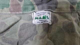 Vietnam War US Army SOG LRRP Duck Hunter Camo Jacket Shirt Military Clothes 2