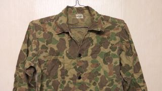Vietnam War US Army SOG LRRP Duck Hunter Camo Jacket Shirt Military Clothes 3