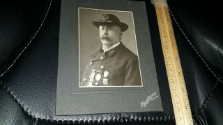 Early Gar Grand Army Of Republic Photo Soldier Civil War Veteran? Boston Post