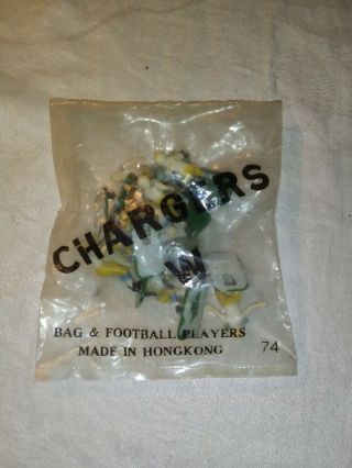 1974 San Diego Chargers Powder Blue Defense Tudor Football Hong Kong Bagged