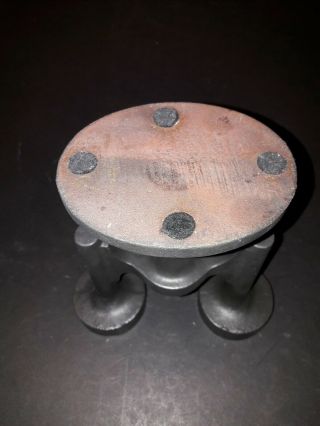 A Rare Robert Welch Chipping Campden Cast iron double candle holder - 1960 ' s 12